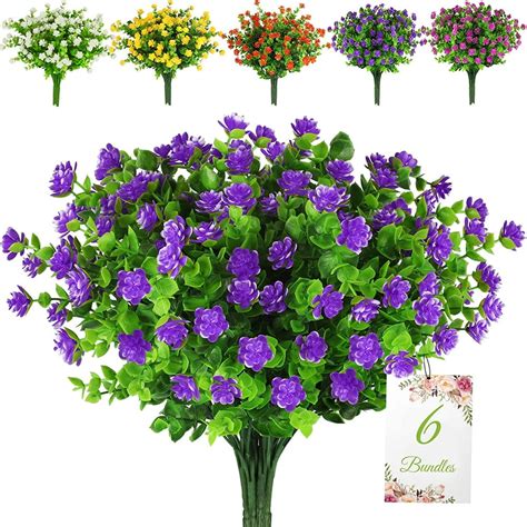 uv resistant flowers for outside|water resistant artificial outdoor flowers.